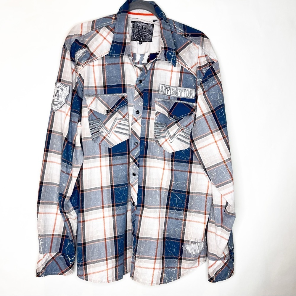 Affliction | Plaid Button Down - image 1